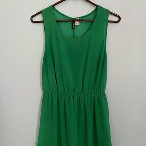Green dress